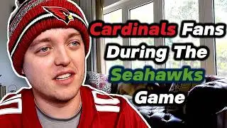 Arizona Cardinals Fans Reaction During The Seahawks Game (Week 10)