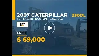 Caterpillar 330DL Track Excavator For Sale