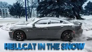 THIS IS WHY YOU NEVER DRIVE A HELLCAT IN THE SNOW!!!