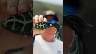 SOFT Squid vibration bait 🦑  Matt Green Glow color