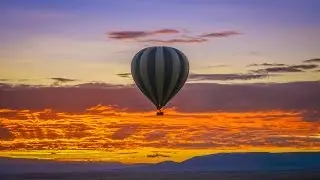 AMAZING HOT AIR BALLOON SAFARI