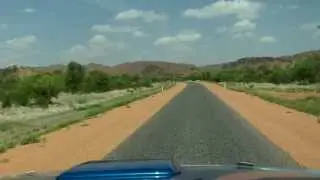 Cruisin' the Ross River area - Corroboree Rock.