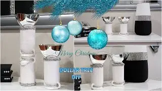 *NEW* DOLLAR TREE CHRISTMAS DIY 2022 / Christmas Decor On A Budget | DOLLAR TREE GLAM CHRISTMAS DIY