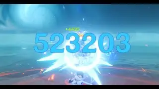 YELAN SKILL HALF A MILLION?!? | C0 R1 Yelan Showcase