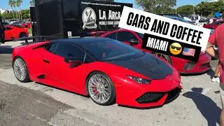 Cars and Coffee Miami 🇺🇸 | Car Meet September 2025 | Supercars in the USA
