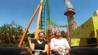 Wonderla Recoil Challenge with Kavya Shetty
