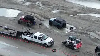 Beach Obstacle Carnage Drone Footage | 2025 Bronco Invasion &ndash; Wildwood, NJ