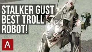 War Robots: STALKER GUST GAMEPLAY | Best Troll Robot THAT WORKS!