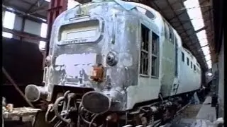 Deltic 55015 at The Midland Railway Center 8.8.98 LOCO TV UK ARCHIVE