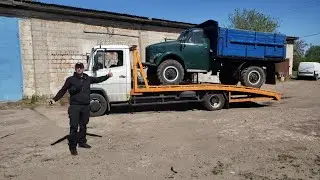 Купили ГАЗ-63 без мотора и везем в Киев