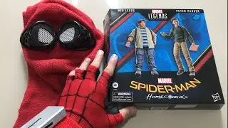 Spiderman Bros Unboxing Spiderman Homecoming Ned and Peter Marvel Legends