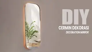 DIY MODERN DECORATION MIRRORS, DECORATIVE MIRRORS, BATHROOM MIRRORS