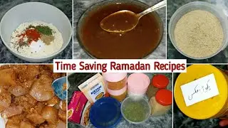 Time Saving Ramadan Recipes|Make And Freeze For Ramadan|Pakora Mix|Chutney|Kitchen Life With Ayisha