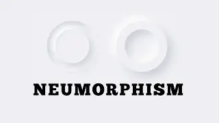 How To Create Neumorphism Effect With CSS #webdesign #css