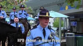 HPD Adopt-A-Horse Program (Houston Police Department, HPD Video Production, MD, EN)