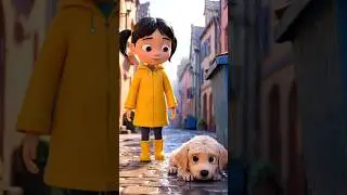 The Lost Puppy 🐶 | 8s AI Moral Short | Tiny Tales AI