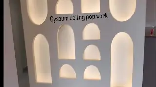 जिप्सम सीलिंग का काम 🏡 #gypsumfalseceiling 