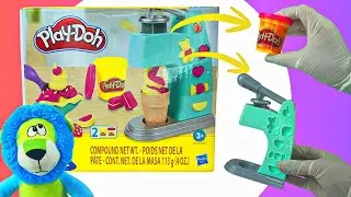 MAQUINA PARA HACER HELADOS DE PLASTILINA PLAY DOH #playdoh #plastilina #videosinfantiles