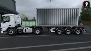 ETS2 Gameplay | DAF Truck Heavy Load