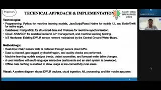 SIH 2025( Real  time Groundwater  resource  evaluation  using DWLR data) by TEAM PROJECTORS