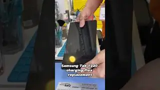 Samsung Tab T220 Charging Flex Replacement | Hugmie Expert Repair #tabletrepair #samsungtablet