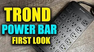 TROND Surge Protector Power Strip with 360&deg; Rotating Plug