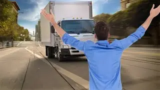 EL DIA QUE UN CAMION CASI ME MANDA PARA EL OTRO BARRIO