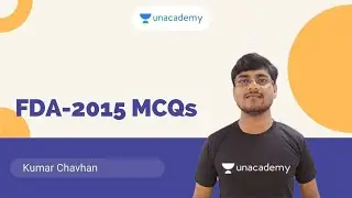 FDA-2015 MCQs | FDA/SDA/PSI/KAS | Kumar Chavhan