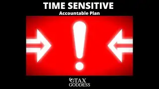 Accountable plans 💸 Get one & get reimbursed now or you'll miss it 🙂