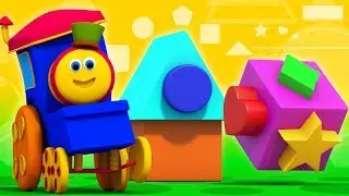 Street Shapes | Sight Words | Learning Street With Bob The Train | Videos For Babies by Kids Tv