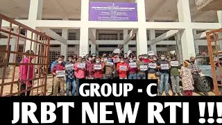 JRBT NEW RTI UPDATE