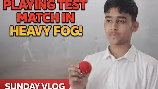 || Test match with red tennis ball with friends 🏏 || Full vlog 😎 || Win or lose ?. || 