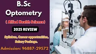 Bsc Optometry Course Detail In Tamil