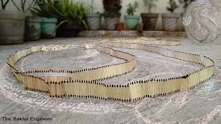 Dragon | Matchstick Chain Reaction | Domino Effect | 5000 matchstick | The Baklol Engineer