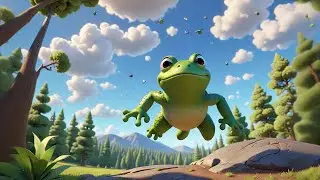The Flying Frog&rsquo;s High Jump 🐸🏆 | Fun Action Rhyme for Kids