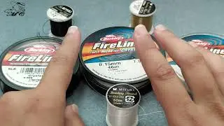 Filo FireLine e Miyuki a confronto #thread #tessitura #perline
