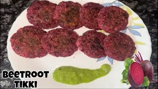 Beetroot ki tikki recipe | @Vaishalijha-bf6yt | #recipe #healthy #beetrootrecipe #food #easyrecipe 