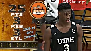 AJ Dybantsa ('07) - 25 Pts Highlights｜Hoophall Classic｜Utah Prep vs Montverde Academy｜2025.01.19