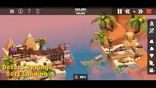 Poly Bridge 3 - Desert Springs - Soft Landing