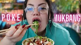MANGIO con voi una POKE in pausa pranzo ! * No Crudo * MUKBANG Chiara Paradisi