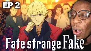 Vampire time !!! Fate/strange Fake - REACTION Episode 2