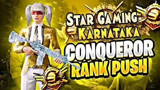 RANK PUSH CONQUEROR | Rank  ⭐ RANK 4000 |🔴  STAR GAMING KARNATAKA is live