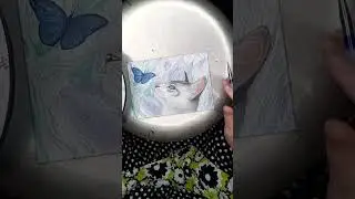 How to paint cat whiskers 101