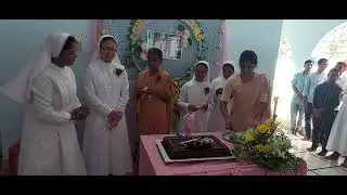 Sisters of Providence first profession Srs Anjali,Khushbu,Jennifer and Shanjalo SDP
