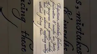 Italic handwriting | English handwriting #calligraphy #writing #lettering #italic
