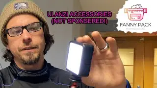 Ulanzi ST-03 Tripod Phone Mount and Ulanzi VL-81 LED Light