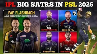 Three-time IPL winner with CSK (2011, 2018 & 2021), Faf du Plessis, has pulled out of IPL 2026 