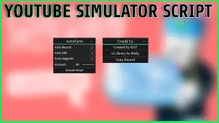 OP Youtube Simulator Script - (ROBLOX)