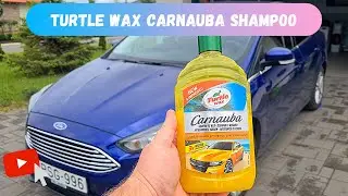 Тест шампуня и воска Turtle Wax Carnauba