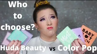 HUDA BEAUTY VS COLOR POP | HONEST REVIEW | | PASTEL ADDITION |